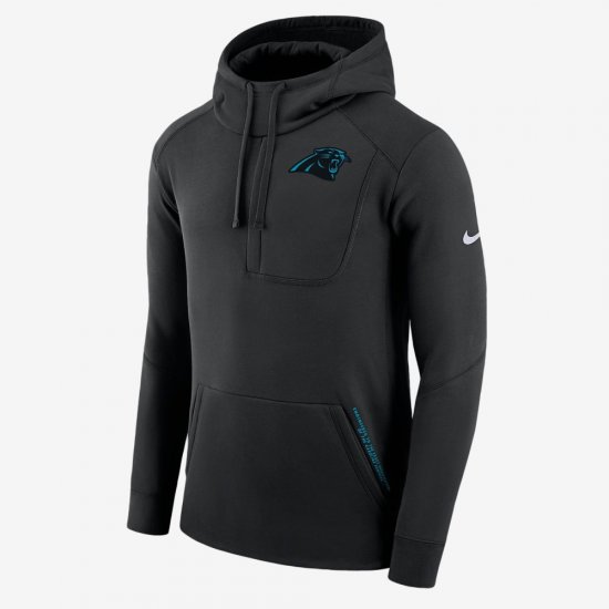 Nike Fly Fleece (NFL Panthers) | Black / White - Click Image to Close