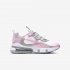 Nike Air Max 270 React | White / Light Smoke Grey / Metallic Silver / Pink