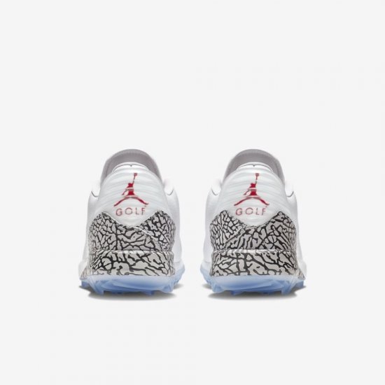 Jordan ADG | White / White / Cement Grey / Fire Red - Click Image to Close