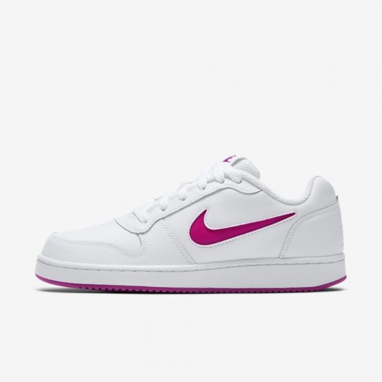 Nike Ebernon Low | White / Phantom / Hyper Violet - Click Image to Close