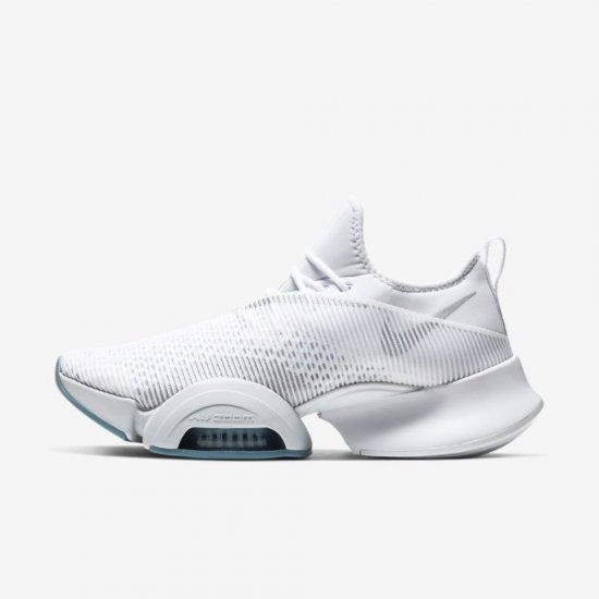 Nike Air Zoom SuperRep | White / Pure Platinum / Cerulean / Metallic Silver - Click Image to Close