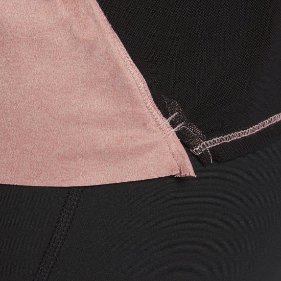 Hurley Quick Dry Mesh | Rust Pink Heather / Black - Click Image to Close