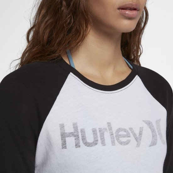 Hurley One And Only Perfect | White / Black - Click Image to Close