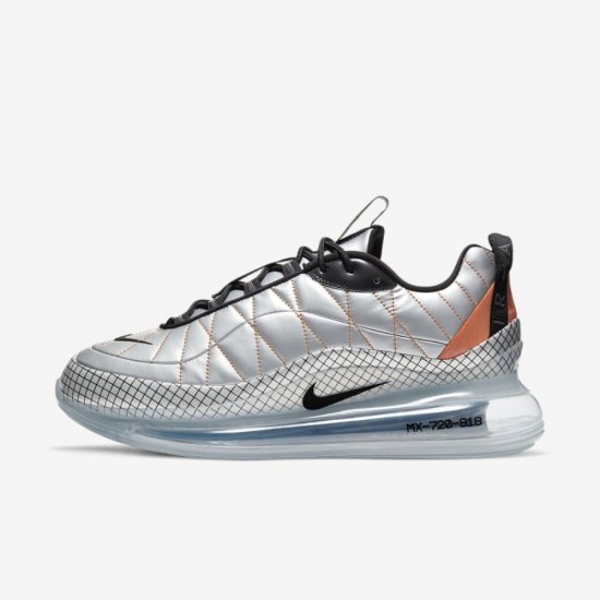 Nike MX-720-818 | Metallic Silver / Total Orange / Anthracite / Black - Click Image to Close