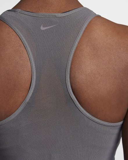 Nike Pro Cropped | Gunsmoke / Black / Black - Click Image to Close