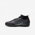 Nike Jr. Mercurial Superfly 7 Academy TF | Black / Black