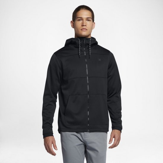 Hurley Therma Protect Zip | Black / Black - Click Image to Close