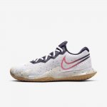 NikeCourt Air Zoom Vapor Cage 4 | White / Gridiron / Wheat / Laser Crimson