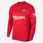 2017/18 FC Barcelona Stadium Goalkeeper | University Red / Gym Red / Deep Royal Blue