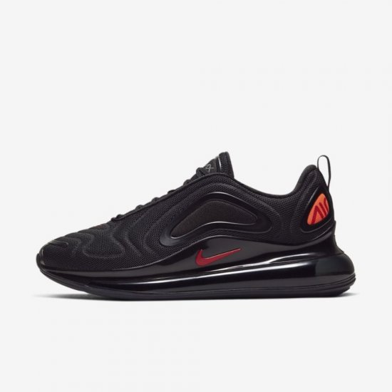 Nike Air Max 720 | Black / University Red / Cool Grey / Hyper Crimson - Click Image to Close