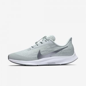 Nike Air Zoom Pegasus 36 FlyEase | Ocean Cube / Pure Platinum / White / Metallic Cool Grey