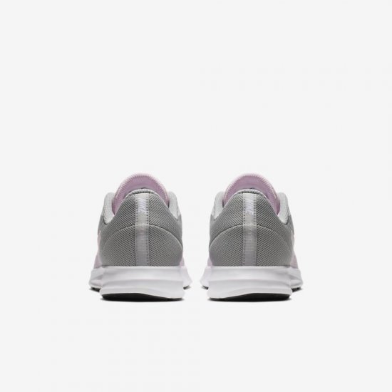 Nike Downshifter 9 | Pink Foam / Metallic Silver / Pure Platinum / White - Click Image to Close