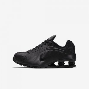 Nike Shox R4 | Black / Black / White / Black