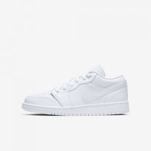 Air Jordan 1 Low | White / White / Grey Fog / White