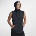 Nike Dri-FIT Hooded | Black / Black / White / Metallic Hematite