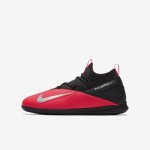 Nike Jr. Phantom Vision 2 Club Dynamic Fit IC | Laser Crimson / Black / Black / Metallic Silver