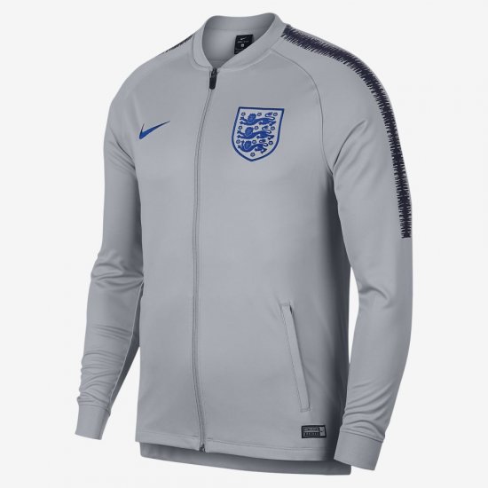 England Dri-FIT Squad | Wolf Grey / Wolf Grey / Blackened Blue / Sport Royal - Click Image to Close