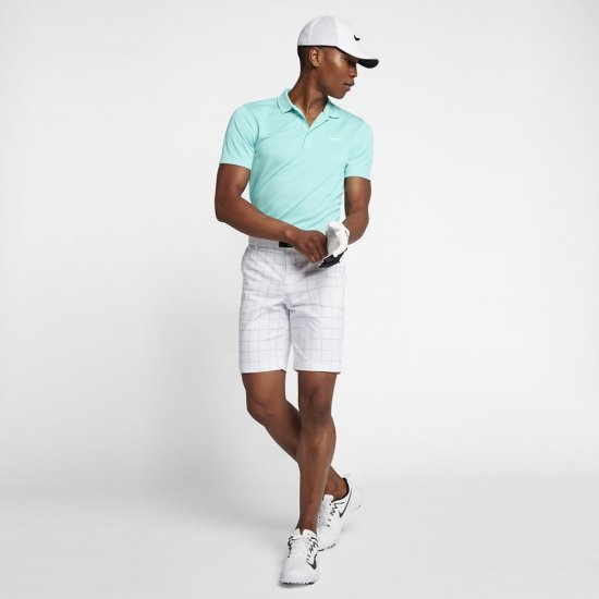 Nike Victory Slim Fit Solid | Light Aqua / White - Click Image to Close
