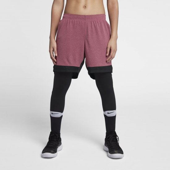 Nike Dri-FIT Elite | Rush Maroon / Rush Maroon / Black - Click Image to Close