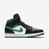 Air Jordan 1 Mid | Black / White / Gym Red / Pine Green