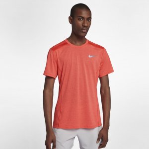 Nike Dri-FIT Miler Cool | Rush Coral / Heather / Rush Coral