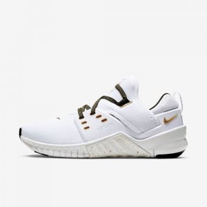 Nike Free X Metcon 2 | White / Black / Metallic Gold