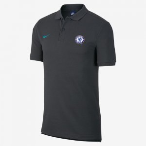 Chelsea FC Crest | Anthracite / Omega Blue