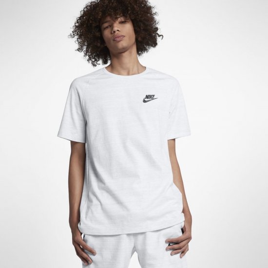Nike Sportswear Advance 15 | White / Heather / Black - Click Image to Close