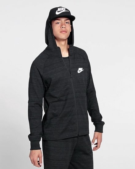 Nike Sportswear Advance 15 | Black / Heather / Black / White - Click Image to Close