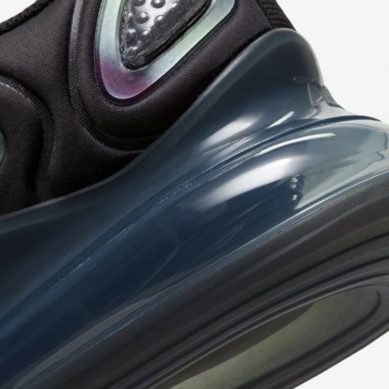 Nike Air Max 720 | Dark Smoke Grey / Black / Metallic Silver / Black - Click Image to Close