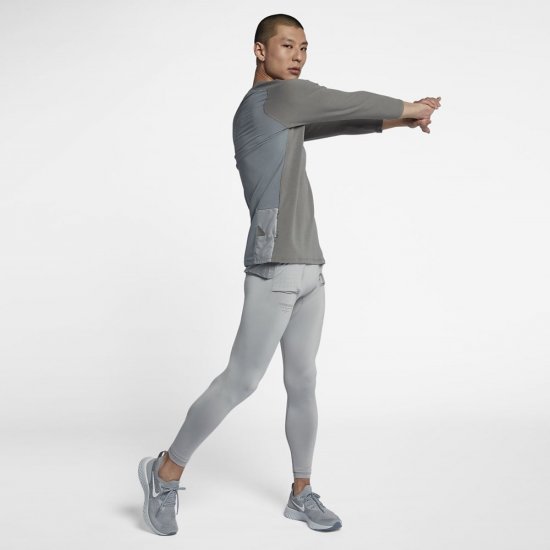 Nike Gyakusou Dri-FIT | Flat Pewter / Cool Grey / Matte Silver - Click Image to Close