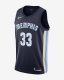 Marc Gasol Icon Edition Swingman Jersey (Memphis Grizzlies) | College Navy / Blue Tint / Light Blue Marc Gasol Icon Edition Swingman Jersey (Memphis Grizzlies) | College Navy / Blue Tint / Light Blue