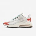 Nike Air Max 270 React (Mid-Century Art) | Light Beige Chalk / Summit White / Team Orange / Platinum Tint