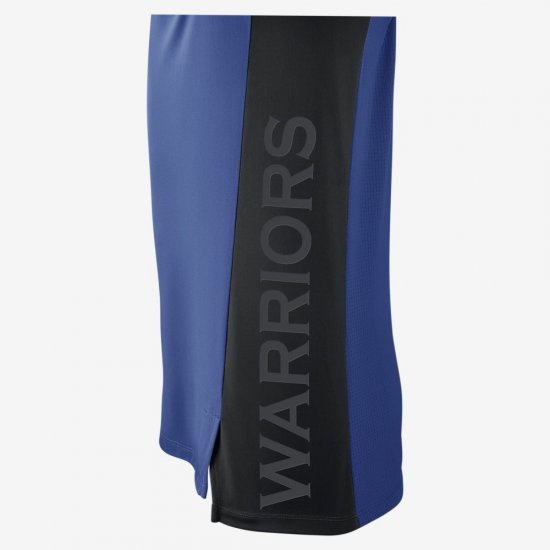 Golden State Warriors Nike Dry Hyper Elite | Rush Blue / Black / White - Click Image to Close