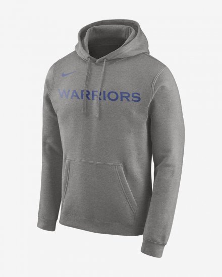 Golden State Warriors Nike | Dark Grey Heather / Dark Grey Heather - Click Image to Close