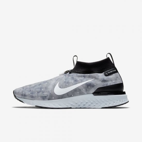 Nike React City | Wolf Grey / Black / Pure Platinum / White - Click Image to Close