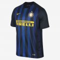 2016/17 Inter Milan Stadium Home | Black / Royal Blue / Opti Yellow