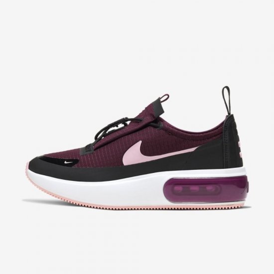 Nike Air Max Dia Winter | Night Maroon / Black / Summit White / Bleached Coral - Click Image to Close