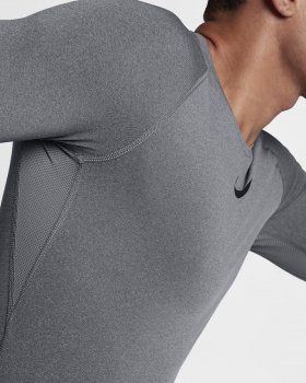 Nike Pro | Carbon Heather / Black / Black