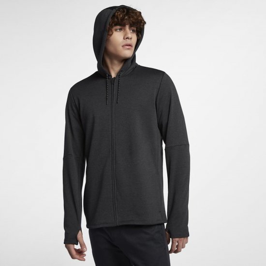 Hurley Dri-FIT Expedition Full-Zip | Black Heather - Click Image to Close