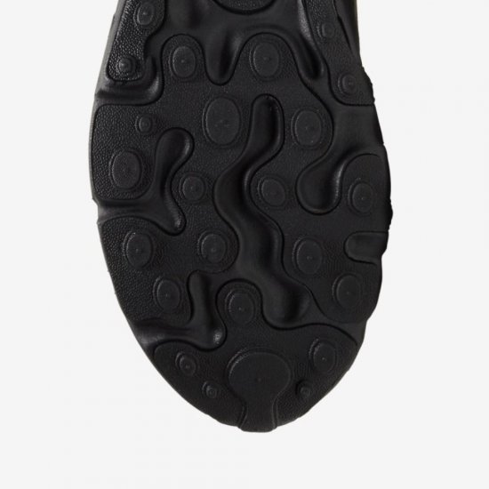 Nike Air Max 270 React | Black / Black / Dark Grey / Barely Volt - Click Image to Close