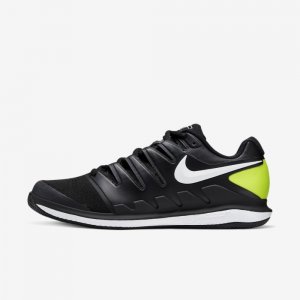 NikeCourt Air Zoom Vapor X | Black / Volt / White