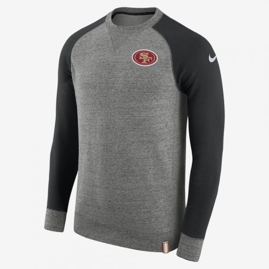 Nike AW77 (NFL 49ers) | Carbon Heather / Black / White - Click Image to Close