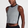 Nike Breathe Cropped | Black / Heather / White