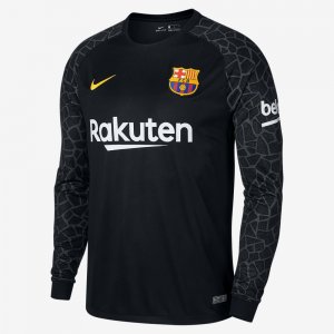 2017/18 FC Barcelona Stadium Goalkeeper | Black / Anthracite / University Gold