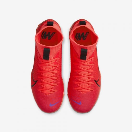 Nike Jr. Mercurial Superfly 7 Academy TF | Laser Crimson / Laser Crimson / Black - Click Image to Close