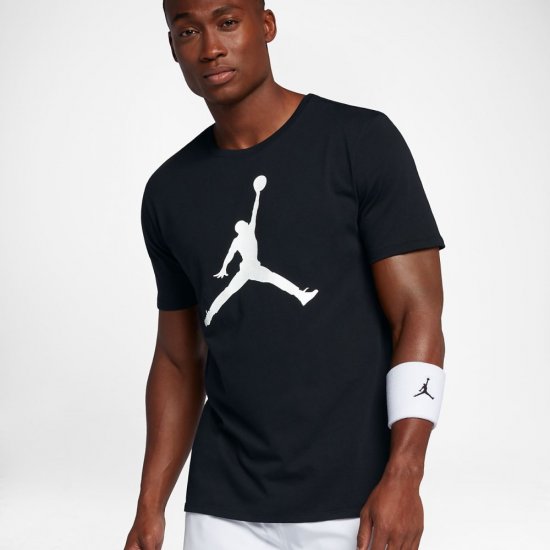 Jordan Lifestyle Iconic Jumpman | Black / White - Click Image to Close