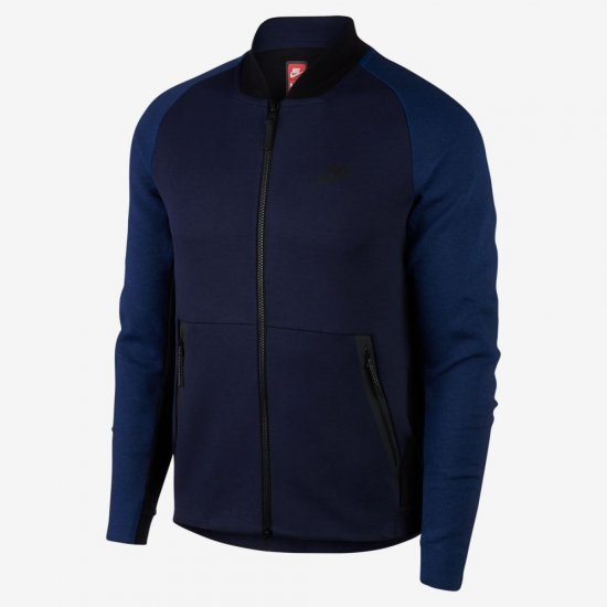 Nike Sportswear Tech Fleece | Obsidian / Obsidian Heather / Black - Click Image to Close