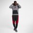 Jordan Jumpman Air Fleece | Carbon Heather / Black / Gym Red