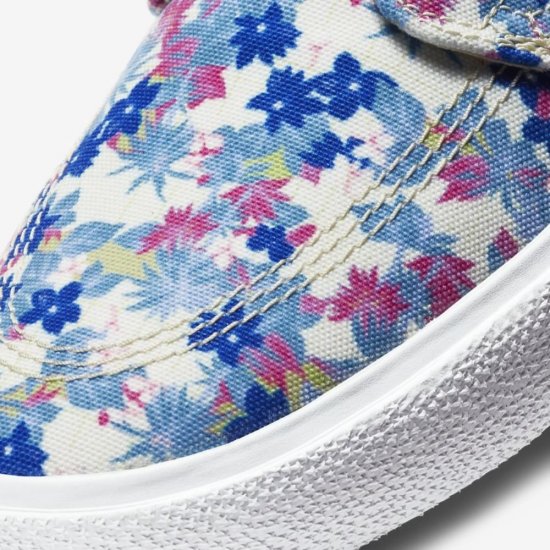 Nike SB Zoom Stefan Janoski Canvas RM Premium | Fossil / Fossil / Fire Pink / Team Royal - Click Image to Close
